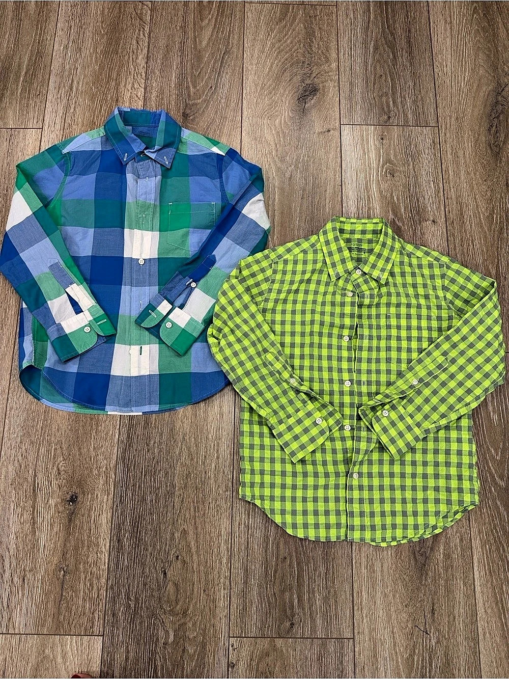 Crewcuts Size 8 Button-Down Shirt Bundle
